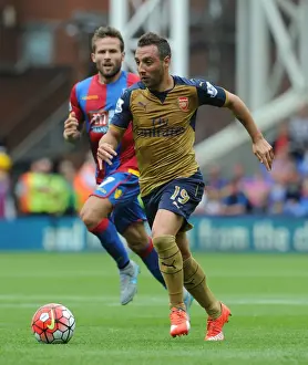 Santi Cazorla in Action: Premier League 2015-16 - Arsenal vs Crystal Palace