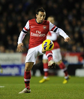 Reading V Arsenal 2012-13 Prints: Santi Cazorla in Action: Reading vs. Arsenal, Premier League 2012-13