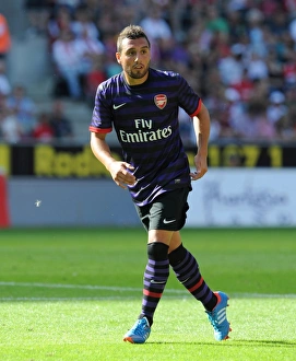 Santi Cazorla (Arsenal). Cologne 0: 4 Arsenal. Pre Season Friendly. Rhein Energie Stadium
