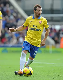 Crystal Palace V Arsenal 2013-14 Prints: Santi Cazorla: Arsenal Star Shines at Crystal Palace (2013-14)