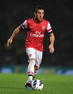 Norwich City V Arsenal 2012-13 Prints: Santi Cazorla: Arsenal Star Shines at Norwich City (2012-13)