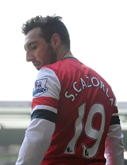 Santi Cazorla (Arsenal). West Bromwich Albion 1: 2 Arsenal. Barclays Premier League