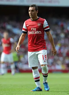 Santi Cazorla: Arsenal's Dazzling Midfield Maestro in Action