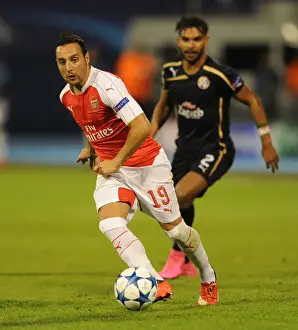 Santi Cazorla: Arsenal's Star Performance against Dinamo Zagreb in UEFA Champions League 2015-16