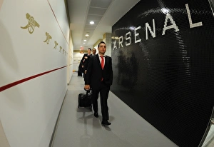 Arsenal V Liverpool 2014-15 Prints: Santi Cazorla's Arrival: Arsenal vs
