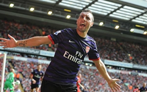 Santi Cazorla's Brilliant Brace: Liverpool vs. Arsenal, 2012-13 Premier League