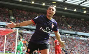 Santi Cazorla's Brilliant Brace: Liverpool vs Arsenal, 2012-13 Premier League