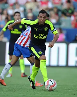 Arsenal V Chivas 2016-17 Prints: Santi Cazorla's Brilliant Performance: Arsenal vs CD Guadalajara Pre-Season Clash