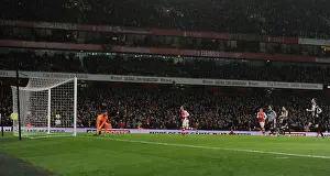 Arsenal V Newcastle United 2014/15 Prints: Santi Cazorla's Epic Chip: Arsenal's Unforgettable Goal vs