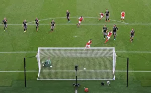 Arsenal V Southampton 2016-17 Prints: Santi Cazorla's Penalty: Arsenal's Decisive 2-0 Win Against Southampton (2016-17)