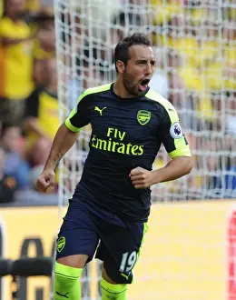 Santi Cazorla's Stunner: Arsenal's Winning Goal at Watford (2016-17)