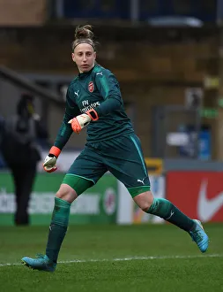 Sari Van Veenendaal in Action: Arsenal Ladies vs. Reading FC Women, WSL (Women's Super League)