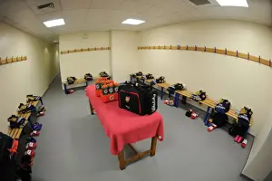 West Bromwich Albion V Arsenal 2015-16 Prints: Behind the Scenes: Arsenal Changing Room Before the West Bromwich Albion Match (2015-16)