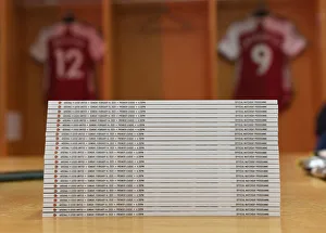 Arsenal V Leeds United 2020-21 Prints: Behind the Scenes: Arsenal vs Leeds United Changing Room, Premier League 2020-21