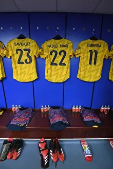 Portsmouth V Arsenal FA Cup 5th Rd 2020 Prints: Behind the Scenes: Arsenal's FA Cup Fifth Round Preparations at Portsmouth's Fratton Park