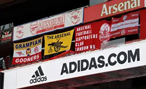 Sea of Arsenal Flags: Arsenal Supporters Unite at Emirates Stadium (Arsenal vs Norwich City, Premier League 2019-2020)