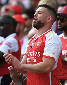 Sea of Passion: Arsenal Fans in Full Roar at Emirates Stadium (2022-23)