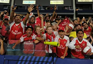 Arsenal V Chivas 2016-17 Prints: Sea of Passion: Arsenal FC Fans in Full Force at the 2016 Arsenal vs