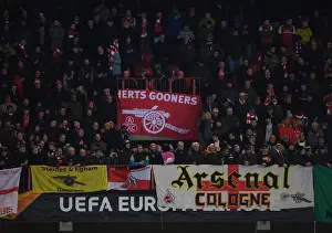 Sea of Red: Arsenal Fans Overwhelm Standard Liege's Stade Maurice Dufrasne during UEFA Europa League Match, December 2019