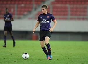 Images Dated 12th September 2012: Sead Hajrovic of Arsenal in Action against Olympiacos in the NextGen Series, Athens 2012