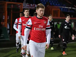 Arsenal U19 V Athletico Bilbao U19 - NextGen Prints: Sead Hajrovic (Arsenal). Arsenal U19 4: 2 Athletic Bilbao U19. NextGen Series. Group Stage