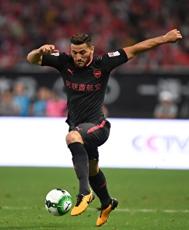 Sead Kolasinac in Action: Arsenal vs. Bayern Munich - Shanghai Pre-Season Friendly 2017
