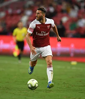 Arsenal V Atletico Madrid 2018-19 Prints: Sead Kolasinac in Action: Arsenal vs. Atletico Madrid, International Champions Cup 2018