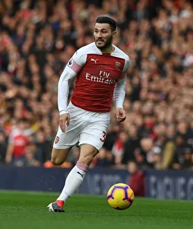 Sead Kolasinac in Action: Arsenal vs. Tottenham, Premier League 2018-19