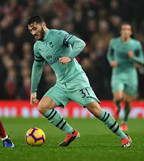Sead Kolasinac in Action: Arsenal vs. Manchester United (2018-19)
