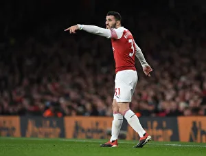 Arsenal V Newcastle United 2018-19 Prints: Sead Kolasinac in Action: Arsenal vs. Newcastle United, Premier League 2018-19