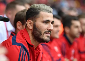 Sead Kolasinac in Action: Arsenal vs. FC Bayern Munich at Emirates Cup