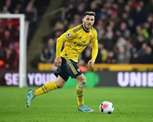 Sead Kolasinac in Action: Arsenal vs Sheffield United, Premier League 2019-20
