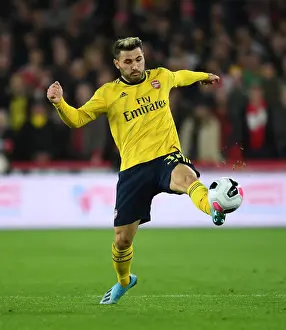 Sead Kolasinac in Action: Arsenal vs Sheffield United, Premier League 2019-20