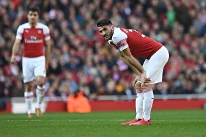 Arsenal V Southampton 2018-19 Prints: Sead Kolasinac in Action: Arsenal vs Southampton, Premier League 2018-19