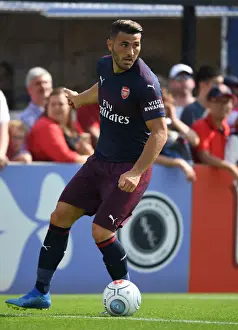 Sead Kolasinac in Action: Arsenal's Pre-Season Friendly against Borehamwood (2018)