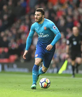 Sead Kolasinac in Action: Manchester United vs. Arsenal, Premier League 2017-18