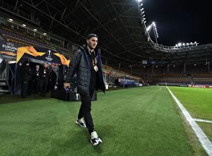 Images Dated 14th February 2019: Sead Kolasinac: Arsenal's Ready-to-Go Warrior Ahead of BATE Borisov Europa League Clash
