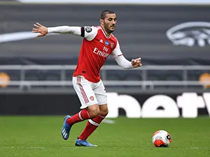 Sead Kolasinac Focused: Arsenal vs. Tottenham Hotspur, Premier League 2019-20
