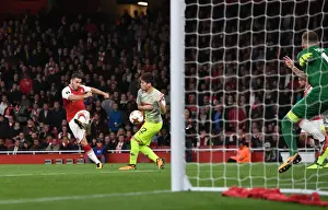 Arsenal V FC Köln 2017-18 Prints: Sead Kolasinac Scores First Arsenal Goal: Arsenal FC vs. 1. FC Koeln, Europa League 2017