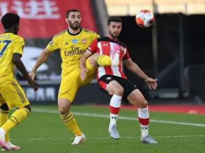 Sead Kolasinac vs. Shane Long: Intense Clash between Southampton and Arsenal in Premier League
