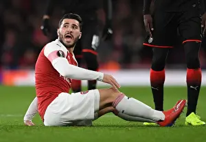 Arsenal V Stade Rennais 2018-19 Prints: Sead Kolasinac's Unique Boots: Arsenal vs Stade Rennais, UEFA Europa League 2019