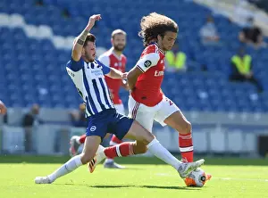 Brighton And Hove Albion V Arsenal 2019-20 Prints: Empty Seats Showdown: Brighton vs. Arsenal (2019-20) - Football's Ghostly Arena