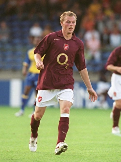 Sebastian Larsson in Action: Arsenal vs. Beveren - Pre-Season Friendly, 2005