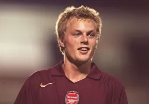 Images Dated 22nd September 2005: Sebastian Larsson (Arsenal). Arsenal Reserves 5: 3 Portsmouth Reserves