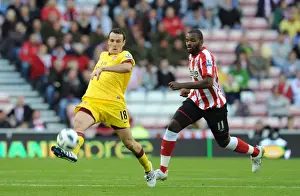 Sebastian Squallaci (Arsenal) Darren Bent (Sunderland). Sunderland 1: 1 Arsenal