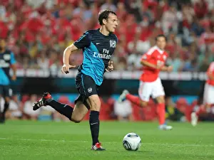 Benfica V Arsenal 2011-12 Prints: Sebastien Squillaci in Action: Benfica vs Arsenal Pre-Season Friendly, 2011