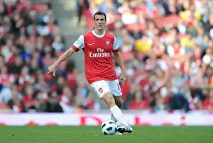 Sebastien Squillaci (Arsenal). Arsenal 2: 3 West Bromwich Albion, Barclays Premier League