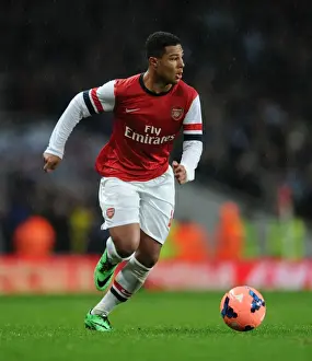 Serge Gnabry in Action: Arsenal vs Coventry City - FA Cup Fourth Round