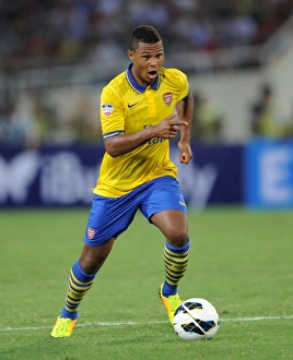 Vietnam V Arsenal 2013-14 Prints: Serge Gnabry in Action: Arsenal vs. Vietnam (2013-14)