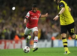 Serge Gnabry (Arsenal). Arsenal 1: 2 Borussia Dortmund. UEFA Champions League. Group F